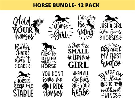 horse phrases catchy